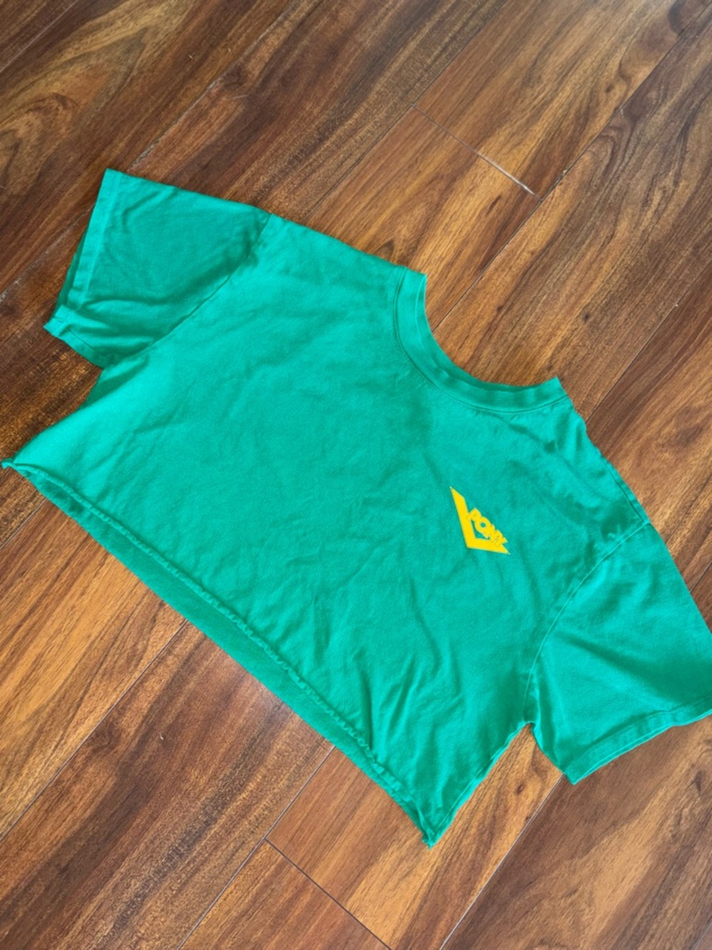 Forever 21 x PONY Green Cropped Tee